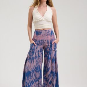 İspanyol Paça Cepli Batik Pantolon